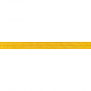 Elastisches Schrägband Polyamid Breite 15 mm - Senf